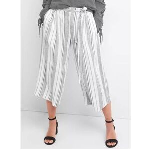 GAP crop straight wide leg pant